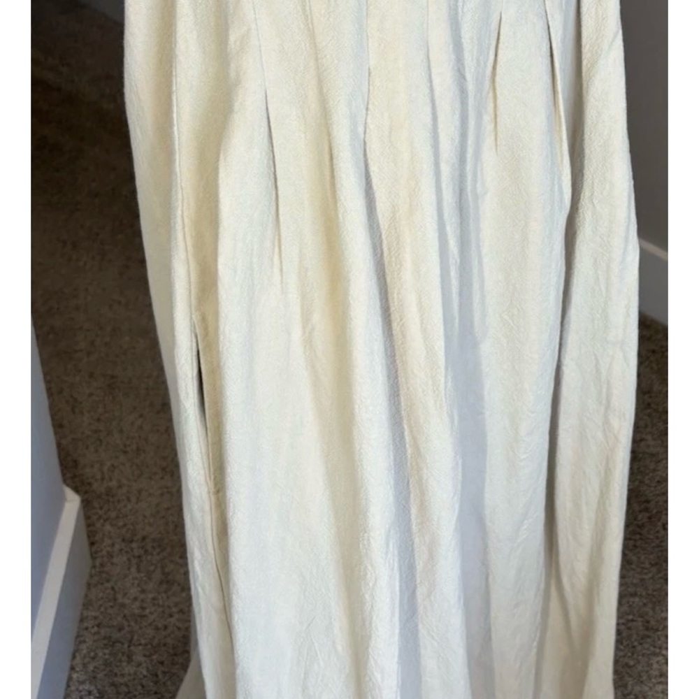 Free People NWT Sun Maxi Dress Wet Plaster Small Adjust/Remove Straps - Picture 3 of 11